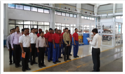 Study Visit To Burckhardt Compression, Pune